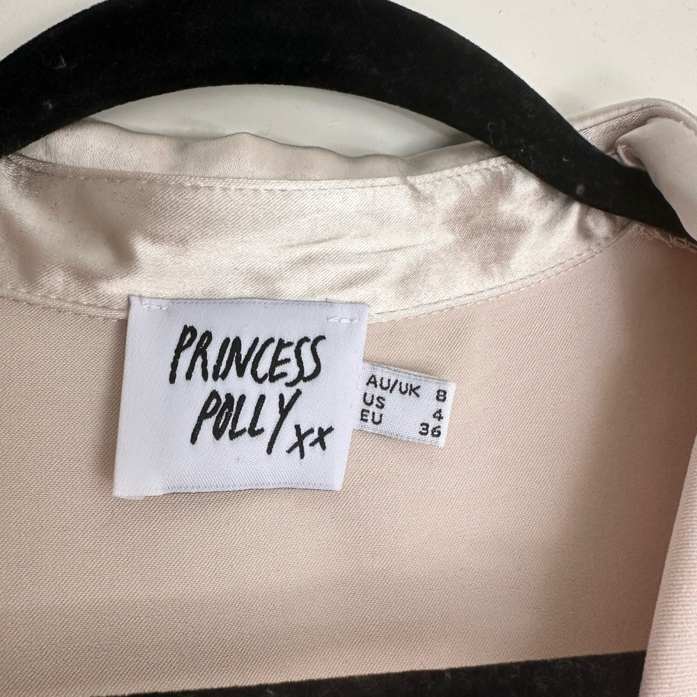 Princess Polly - Pink Satin top